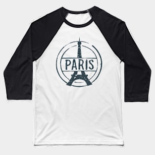 I Love Paris Baseball T-Shirt